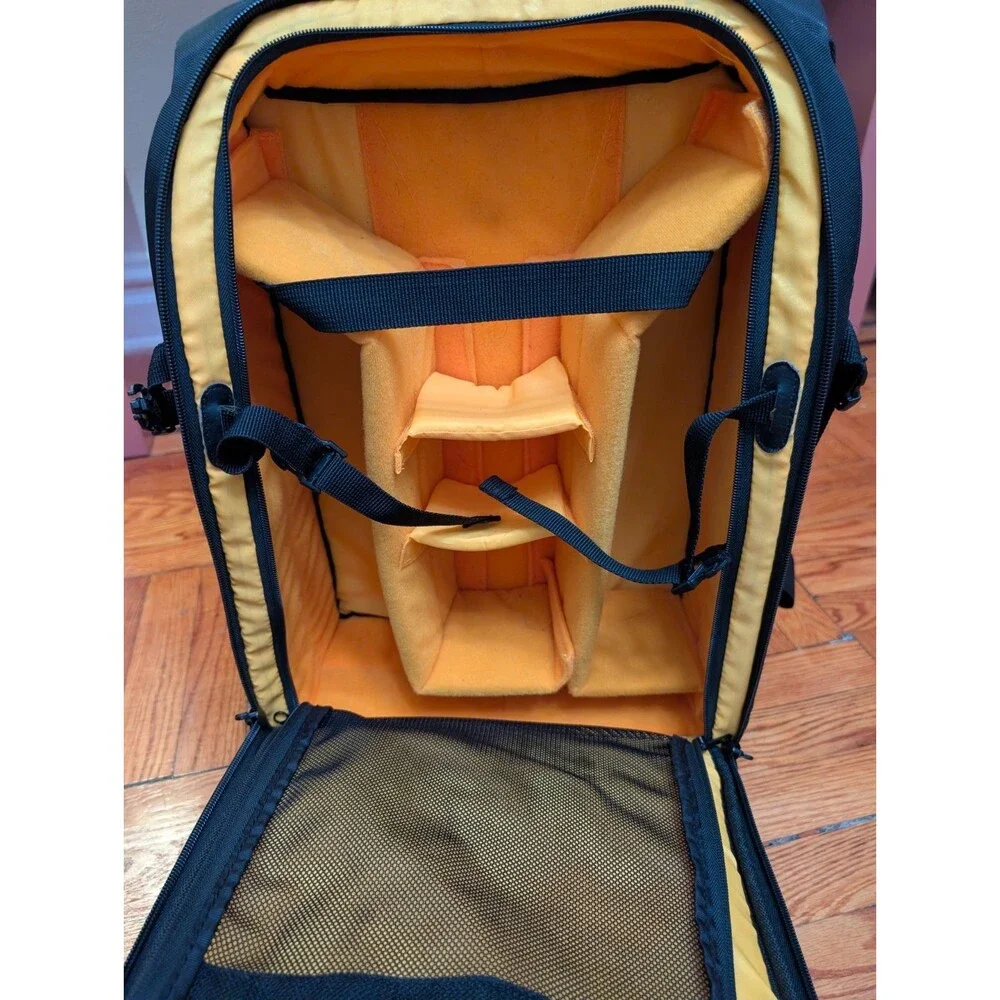 Vanguard Alta Fly 55T Roller Camera Bag Trolley Case 4-Wheel Backpack Black
